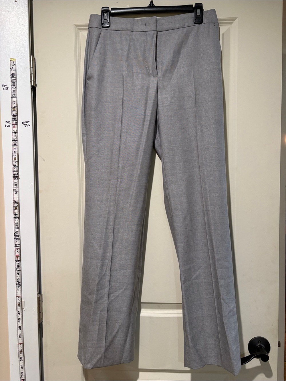 MaxMara Light Gray Dress Trousers